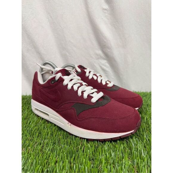 Size 9.5 *RARE* Nike Air Max 1 Tonal Pack “Team Red” (308866-601) 2011 Men’sOG